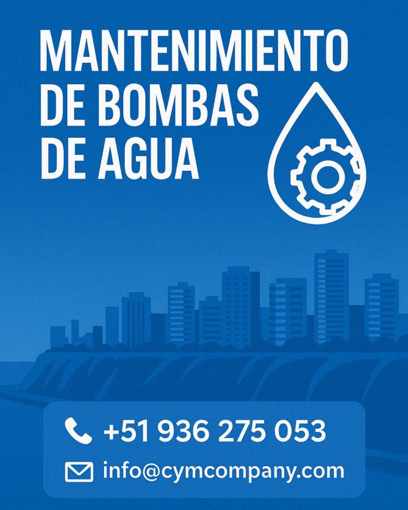 empresa de mantenimiento de bombas c y m company